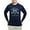 Navy, variant on - Argentina Football Long Sleeve T Shirt - Long Sleeve Dark T-Shirt
