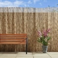 Backyard XScapes 6' H x 16' L Coffee Reed Fencing Decorative Fence For