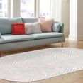 thumbnail image 4 of Unique Loom Finsbury Collection Area Rug - Meghan (5' 3" x 8' Oval Gray and Ivory), 4 of 10