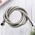 thumbnail image 3 of Stainless Steel Thickened Shower Hose 3 Meter G1/2 Bathroom Handheld Connection Tube Sprayer Hose, 3 of 8
