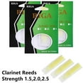 thumbnail image 4 of 3-pack Clarinet Reeds Resin Reeds Strength 1.5,2.0,2.5, 4 of 8