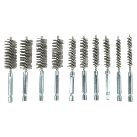 

10pcs 8-19mm Wire Tube Machinery Cleaning Brush Rust Cleaner Washing Polishing