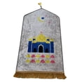thumbnail image 4 of simhoa Prayer Mat Floor Carpet Decoration Portable Floor Rug Soft Prayer Carpet Mat White, 4 of 7