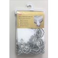 thumbnail image 2 of Lace Tablecloth -White/Silver, 60x108 Inch, 2 of 2