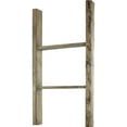 thumbnail image 4 of Ekena Millwork 19"W x 36"H x 3 1/2"D Vintage Farmhouse 2 Rung Ladder, Barnwood Decor Collection, Pebble Grey, 4 of 13