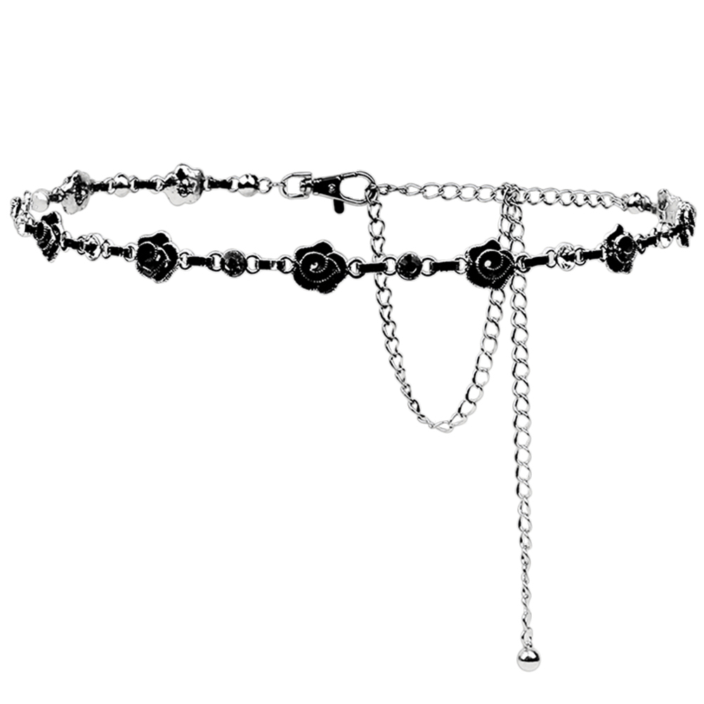 Chain Body Rhinestone Chains Waist Belly Bikini Jewelry Punk Wallet