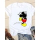 thumbnail image 1 of Disney Cartoon Tee Shirt Mickey Mouse Women Short Sleeve Summer Spring Print Clothing Casual Fashion Graphic T-shirtsXXXL Gao Jinjia LED, 1 of 2