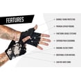 thumbnail image 7 of RIMSports Weight Lifting Gym Training Workout Gloves with Wrist Wrap Support, Camo Gray XS, 7 of 7