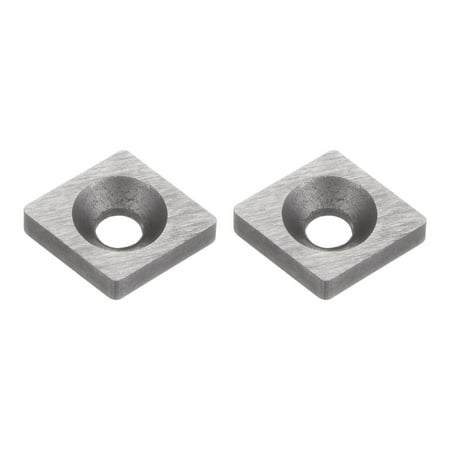

Uxcell 2pcs Carbide Insert Seat Shim BC1203 Turning Tool Accessories Thread Shim Seats for CNC Lathe Turning Tool Holder