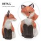 thumbnail image 5 of Figura de animal, estatua de zorro, escultura de madera, artesanía, adorno de escritorio para el hogar, decoración de oficina, 5 of 8