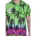 thumbnail image 7 of Varnit Crafts Mens Hawaiian Shirt Relaxed-Fit Funky Casual Opal Green M, 7 of 7