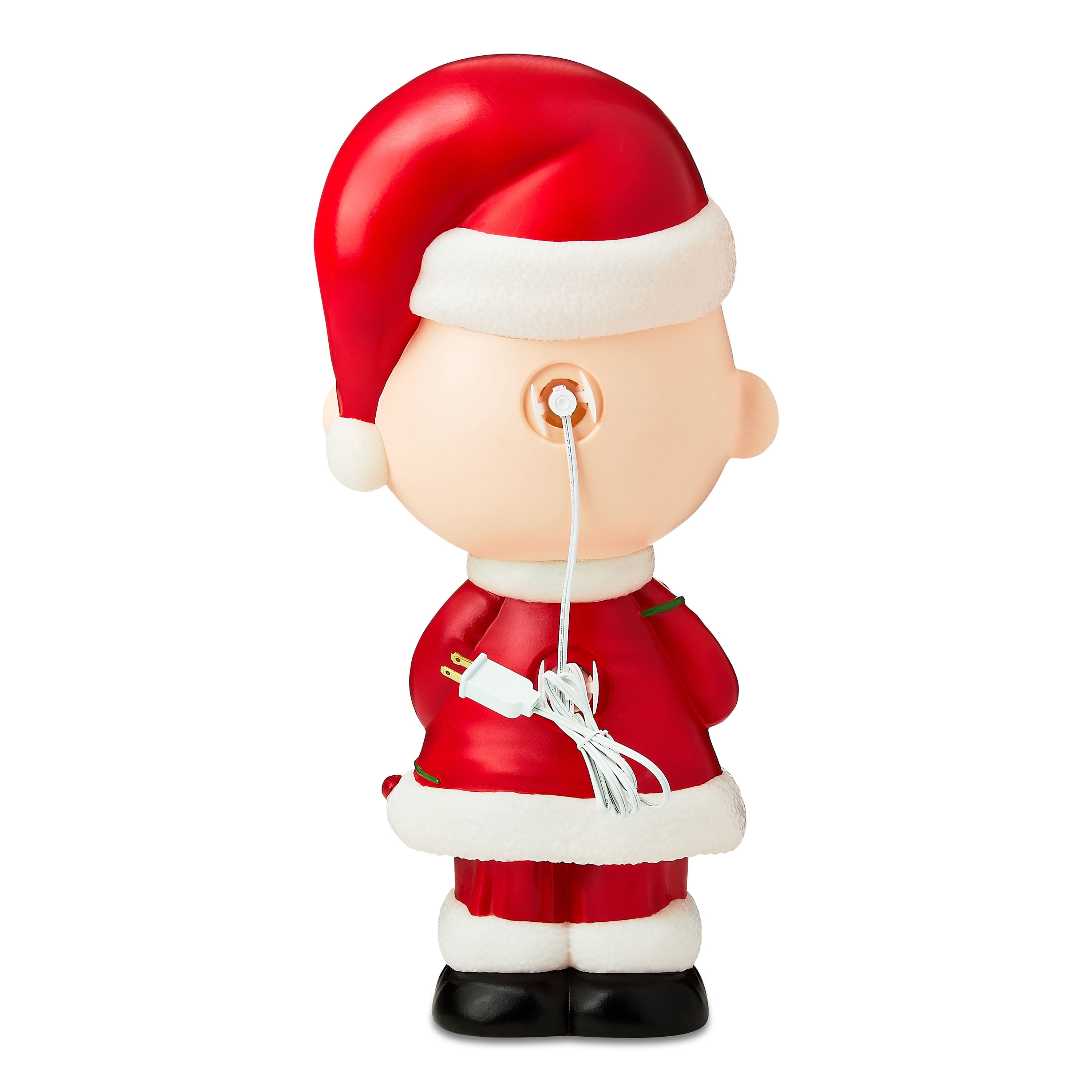 Christmas Blow Mold Outdoor Decor Charlie Brown Santa Peanuts 10.23 in x 9.05 in x 22.04 in 1.89 lb