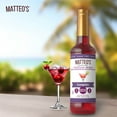 thumbnail image 4 of Matteo's Sugar Free Cocktail Syrup, Cosmopolitan, 750mL, 0 Calories, 0 Sugar, (Single Bottle), 4 of 5