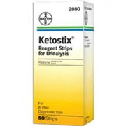 Ketostix Reagent Strips for Urinalysis, 50 Count