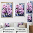 thumbnail image 4 of Designart "Enchanted Lilac Murmurs" Lilacs Canvas Prints, 4 of 7