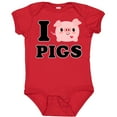 thumbnail image 3 of Inktastic I Love Pigs Boys or Girls Baby Bodysuit, 3 of 5