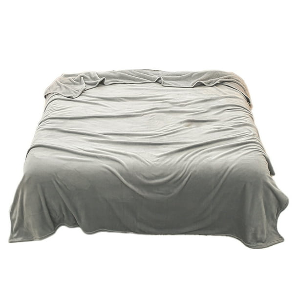 Manta de Lanzamiento Suave Manta de Cama de Lana - Lanzamiento Ligero de Aire Acondicionado para Todas las Estaciones - Cubierta Suave Y Acogedora O Mantas de Lanzamiento de Esterilla para la Cama