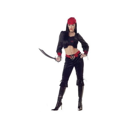 Adult Gothic Pirate Lady Costume