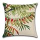 thumbnail image 1 of Funda de almohada con diseño de planta tropical, hojas verdes, selva tropical, funda de cojín para el hogar, 1 of 5