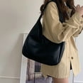 thumbnail image 2 of Bolso de mano Pocadri de cuero vegano para mujer, tamaño grande, casual, 2 of 7