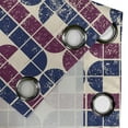 thumbnail image 4 of Ambesonne Grommet Curtain, , 50"x120", Champagne Plum Indigo, 4 of 5