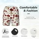 thumbnail image 3 of Fotbe Mushroom Traje de Baño para Hombre – Shorts de Natación de Secado Rápido con Forro y Bolsillos-Large, 3 of 6