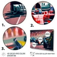 thumbnail image 3 of Designart Racing car in Monaco GP X Canvas Wall Art, 3 of 5