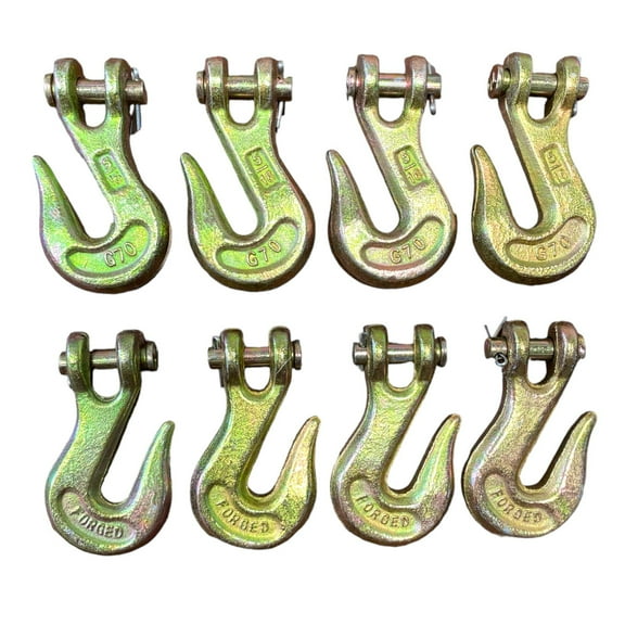 5/16" Clevis Grab Hook  - Grade 70 | QTY 8