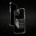 thumbnail image 6 of DistinctInk Clear Case for Apple iPhone 15 PLUS (6.7" Screen) - One Wolf Alive, Sheep Never Safe, 6 of 9