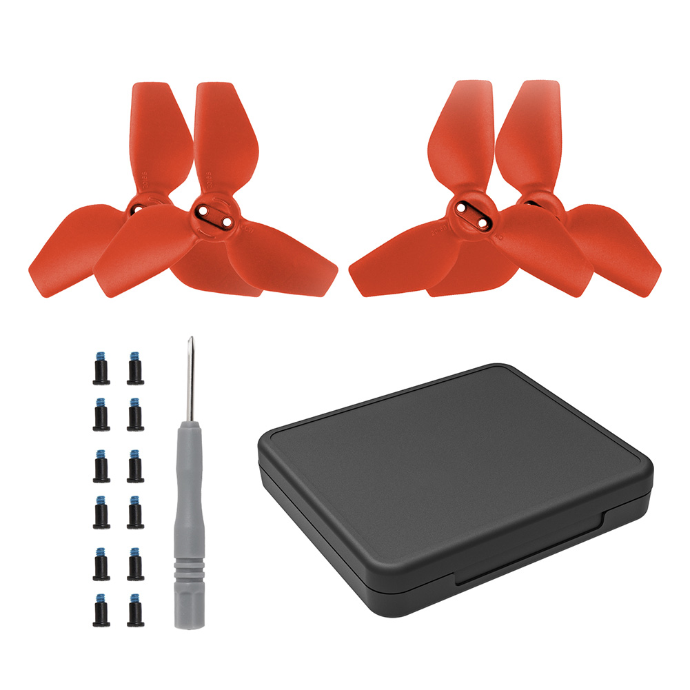 Boîte de Rangement pour Hélice Compatible pour Drone DJI NEO, Accessoires de Protection Antichute pour Hélice pour Voyage et Transport