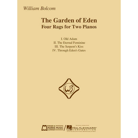 The Garden of Eden: Four Rags for Two Pianos