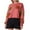 Pink, variant on Sequins Crop Sweatshirts Women Dropped Long Sleeve Crewneck Pullover Tops Loose Fall Halloween Christmas Outfits (XL, Green A)
