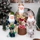 thumbnail image 5 of Venta caliente de muñecos navideños elfos colgantes adorno cara sonriente como Mark Robert peluches elfos para decoración del árbol de Navidad, 5 of 5