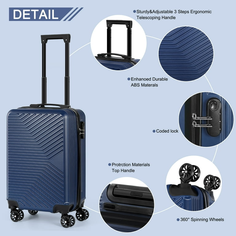 Hikolayae Carry On Luggage, 20