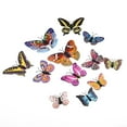 thumbnail image 3 of 12* 3D Double-Layer Butterfly Wall Stickers Home Bedroom Background Art Decor, 3 of 10