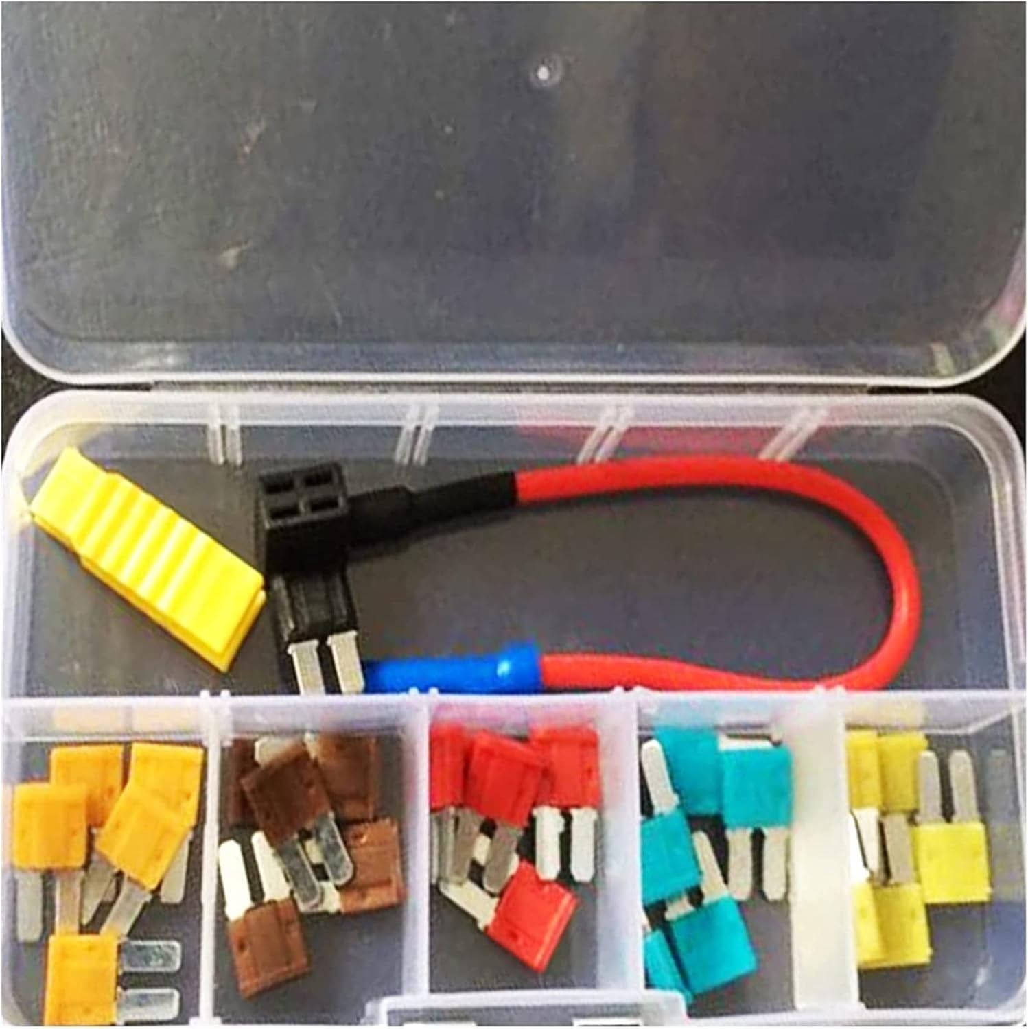 Fuse Add-A-Circuit Blade Style Micro2 in-line Fuse Holder Fuse Tap Fuse Puller & Micro2 Fuse Set