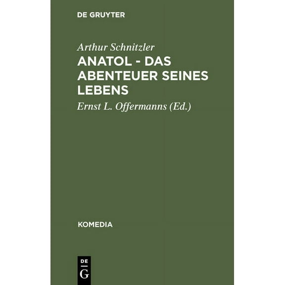 Komedia Anatol - Das Abenteuer seines Lebens, Book 6, (Hardcover)
