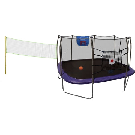 Skywalker Trampolines Square Sports Arena 15  Trampoline  Blue (Box 3 of 3) [47328313]