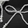 thumbnail image 4 of Moonsky 6PCS Pearl Bow String Cake Toppers with Pearl Decor for Wedding Party White 6PCS, 4 of 7