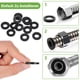 thumbnail image 4 of Juntas para compartimentos de ducha para baños y cocinas, juntas duraderas para tornillos, pernos, paquete de 30 arandelas de goma negras para mangueras, 4 of 7