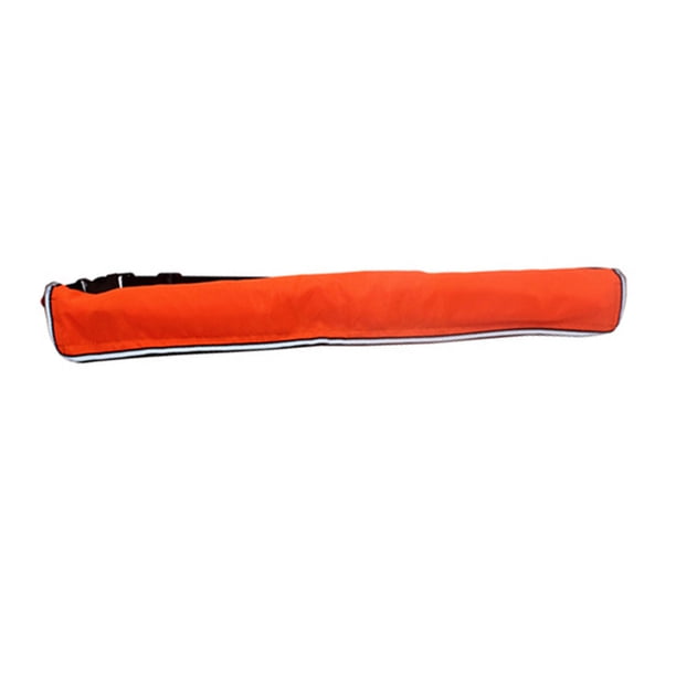 Cinturón de la salvavidas Cinturón Inflable Manual Ajustable Ajustable Buirnalda reflectante Cinta Rápida Inflación Cintura para nadadores Naranja Inevent OD003401-10