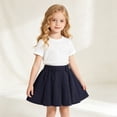 thumbnail image 5 of Miaoju Girls Skirts Kids Casual Mini Skorts Toddler Athletic Uniform Skirts with Pockets School Uniform Back to School, 5 of 6