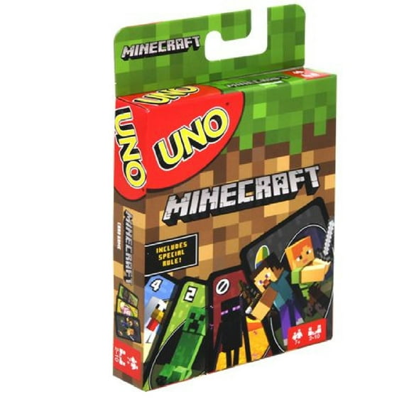 Mattel DP Minecraft UNO Card Game