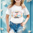 thumbnail image 2 of Toddler Boy Girl Easter Shirt Bunny Cute Girls Bunny Graphic Tees Easter Shirt Kids Tee Tops Size 3T, 2 of 5