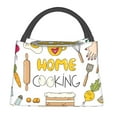thumbnail image 1 of Easygdp Home Cooking Bolsa de Almuerzo Insulada Reutilizable, Bolsa de Mano y Bandolera para Oficina, Trabajo, Viajes, 1 of 6