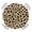 Light Brown Mocha Brown Tan, variant on Leopard Printed Round Tablecloth for 45-54 Inch Tables, Fitted Table Cover with Elastic Edge, Modern Animal Fur Patterns Waterproof Outdoor Table Cloth Protector for Patio Garden Dinner Picnic