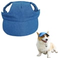 thumbnail image 1 of Sombrero para Perros con Orificios para Las Orejas – Visera Estilo Gorra de Béisbol para La Protección Solar de Mascotas, Sombrero Transpirable para Exteriores, Verano y Playa para Perros Pequeños, M, 1 of 7
