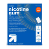 up & up Coated Nicotine 2mg Gum Stop Smoking Aid - Mint Freeze