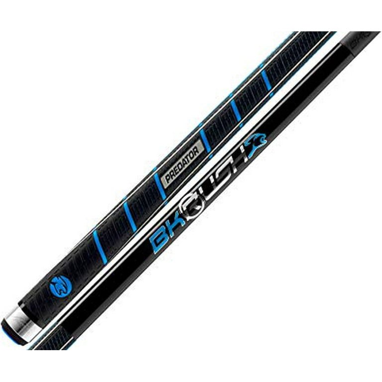 Predator Revo BK Rush Sport Grip Break Pool Cue Stick + Case