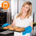 thumbnail image 4 of NutriChef 8-Piece Nonstick Stackable Bakeware Set, 4 of 6